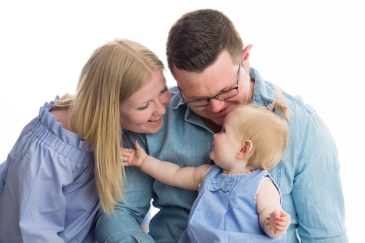 Family studio photography Swansea